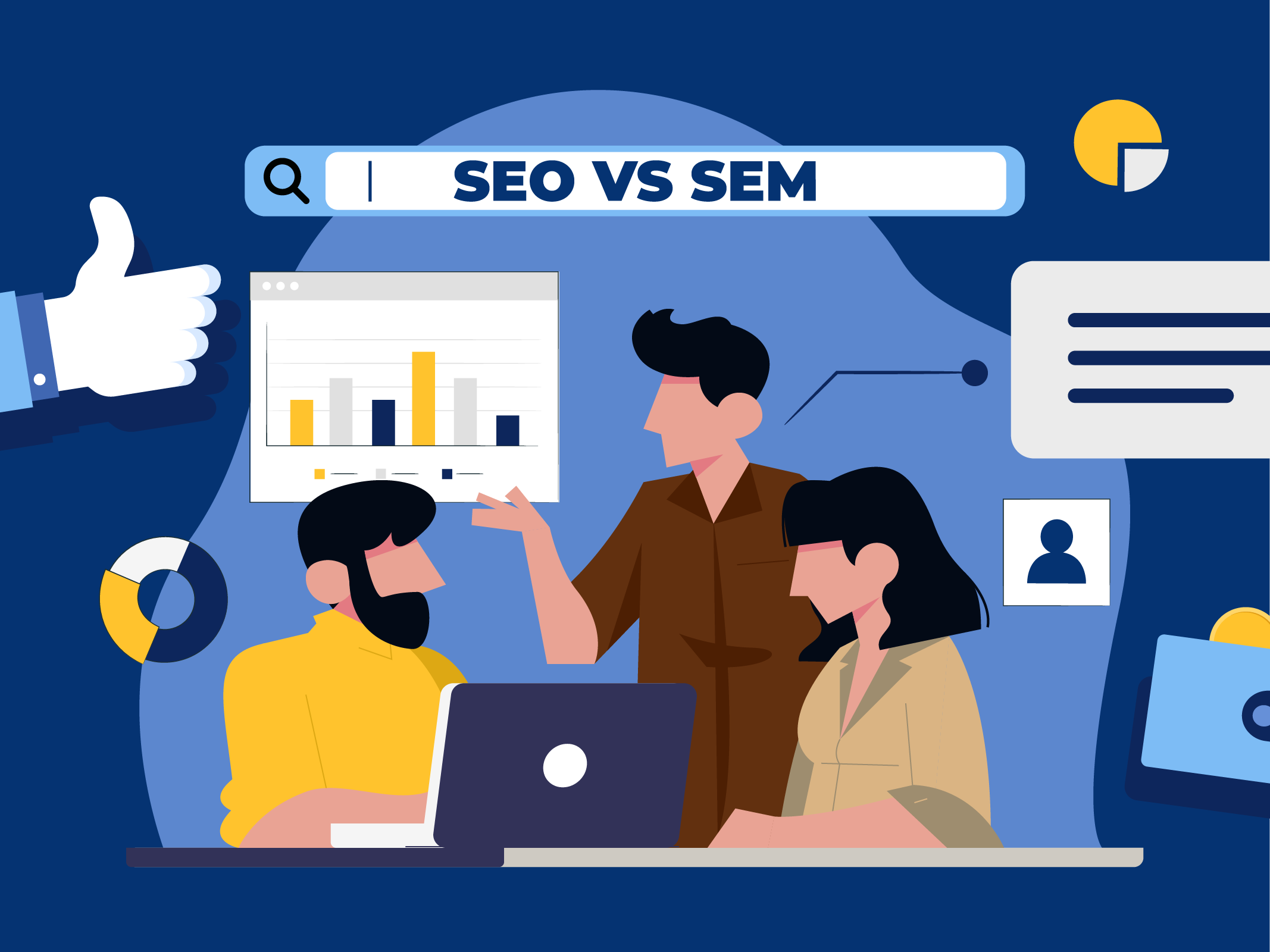 This image depicts Top 5 Marketing Strategies: Unveiling The Power Of SEO and SEM