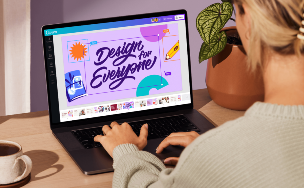 This image depicts The Future of Canva: Predicting New Features in 2025