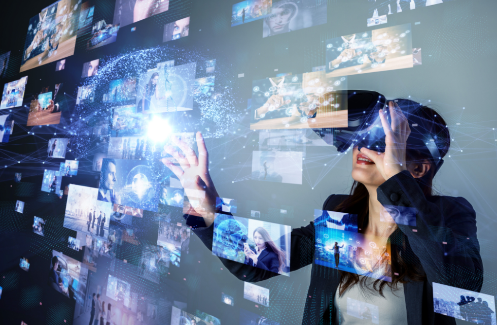 This image depicts the title of the blog- The Impact of Augmented Reality on Digital Marketing