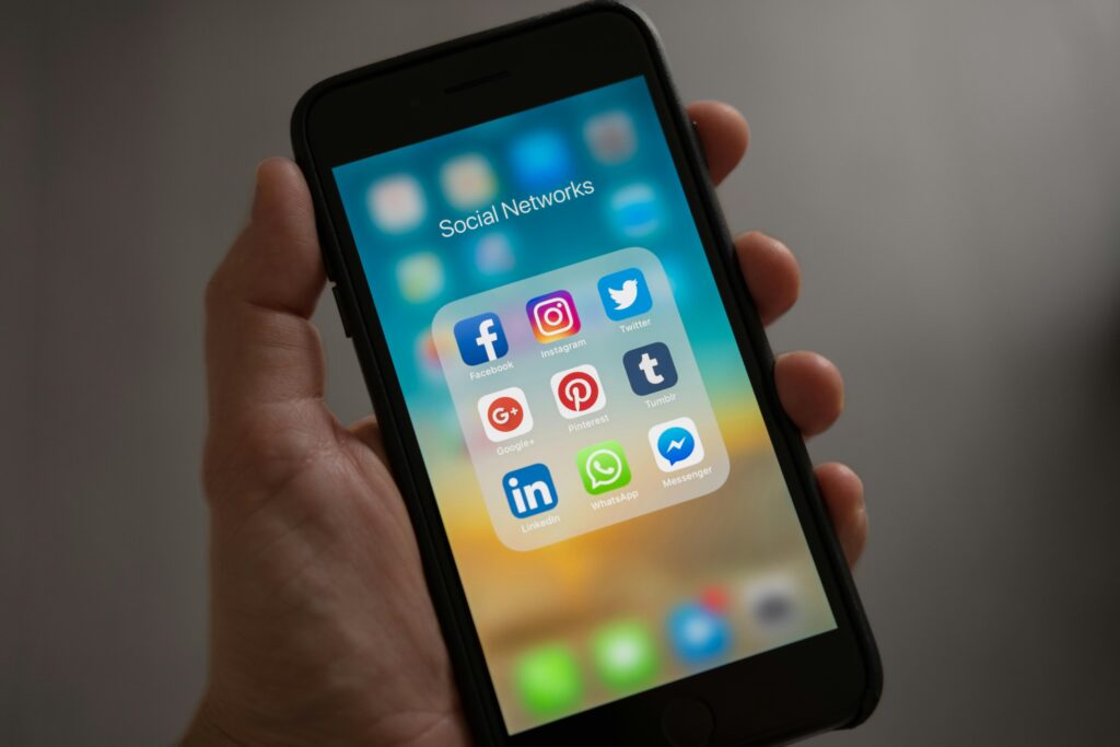 Social media marketing services for business growth.