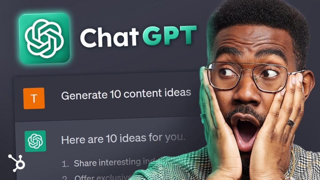 This image depicts the title of the blog "ChatGPT in Marketing: Real Use Cases for Small Businesses"