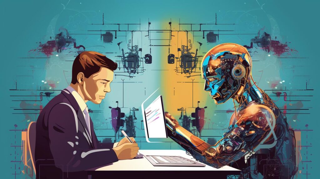 This image justifies the title of the blog- AI-Generated Content: What Works & What to Avoid in 2025