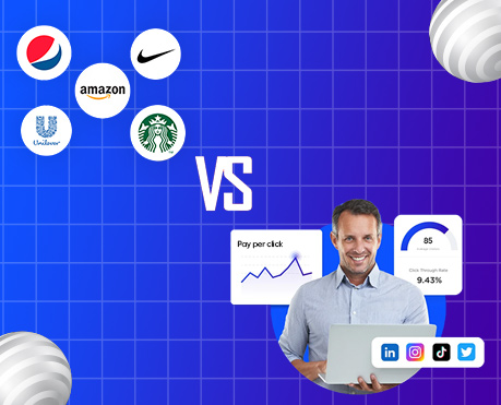 This image represents the title of the blog- "Performance vs. Brand Marketing for 2025 Startups".