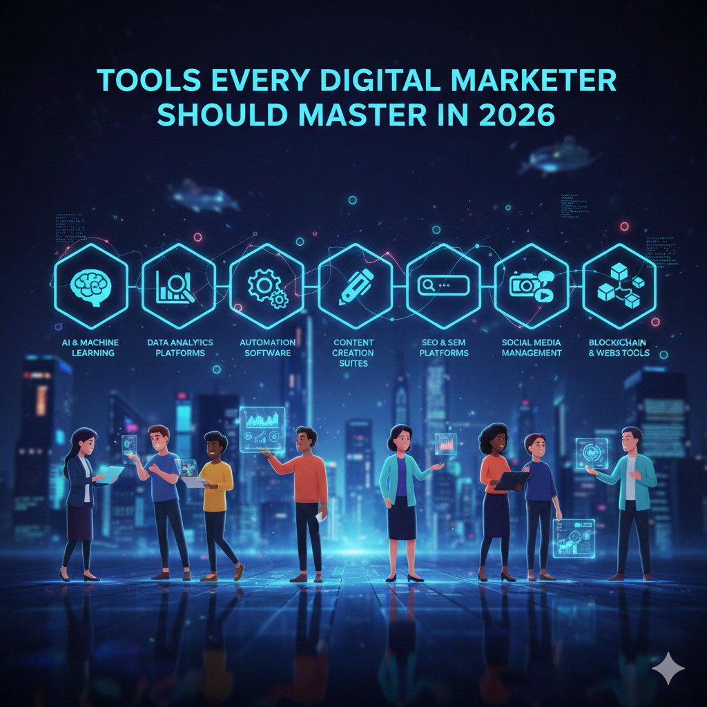 Tools Every Digital Marketer Should Master in 2026